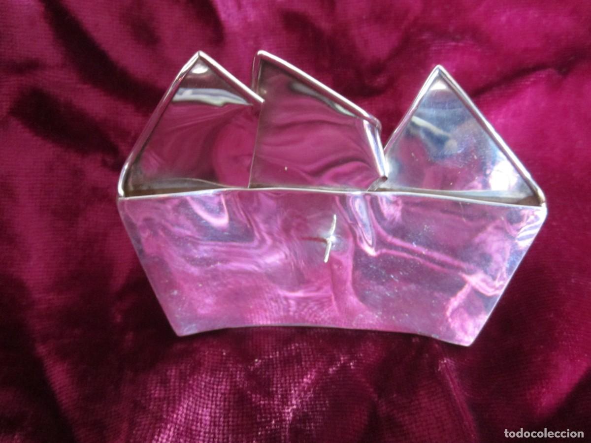Joyeria: PA&Ntilde;UELO DE BOLSILLO DE PLATA 925. POCHETTE, POCKET SQUARE. - Foto 5