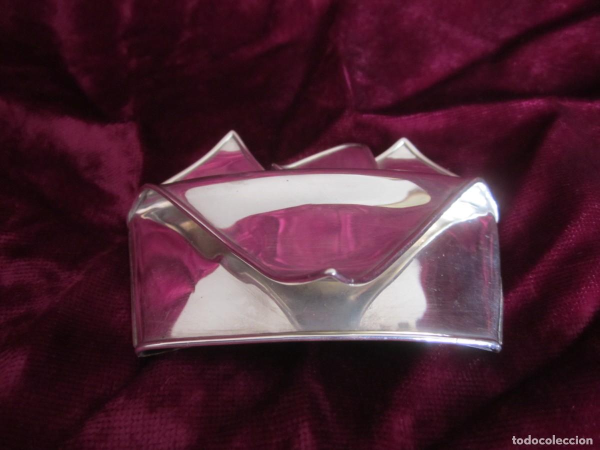 Joyeria: PA&Ntilde;UELO DE BOLSILLO DE PLATA 925. POCHETTE, POCKET SQUARE. - Foto 6