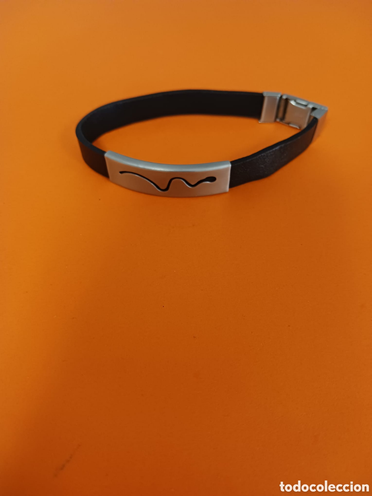 Joyeria: Pulsera serpiente de cuero - Foto 2