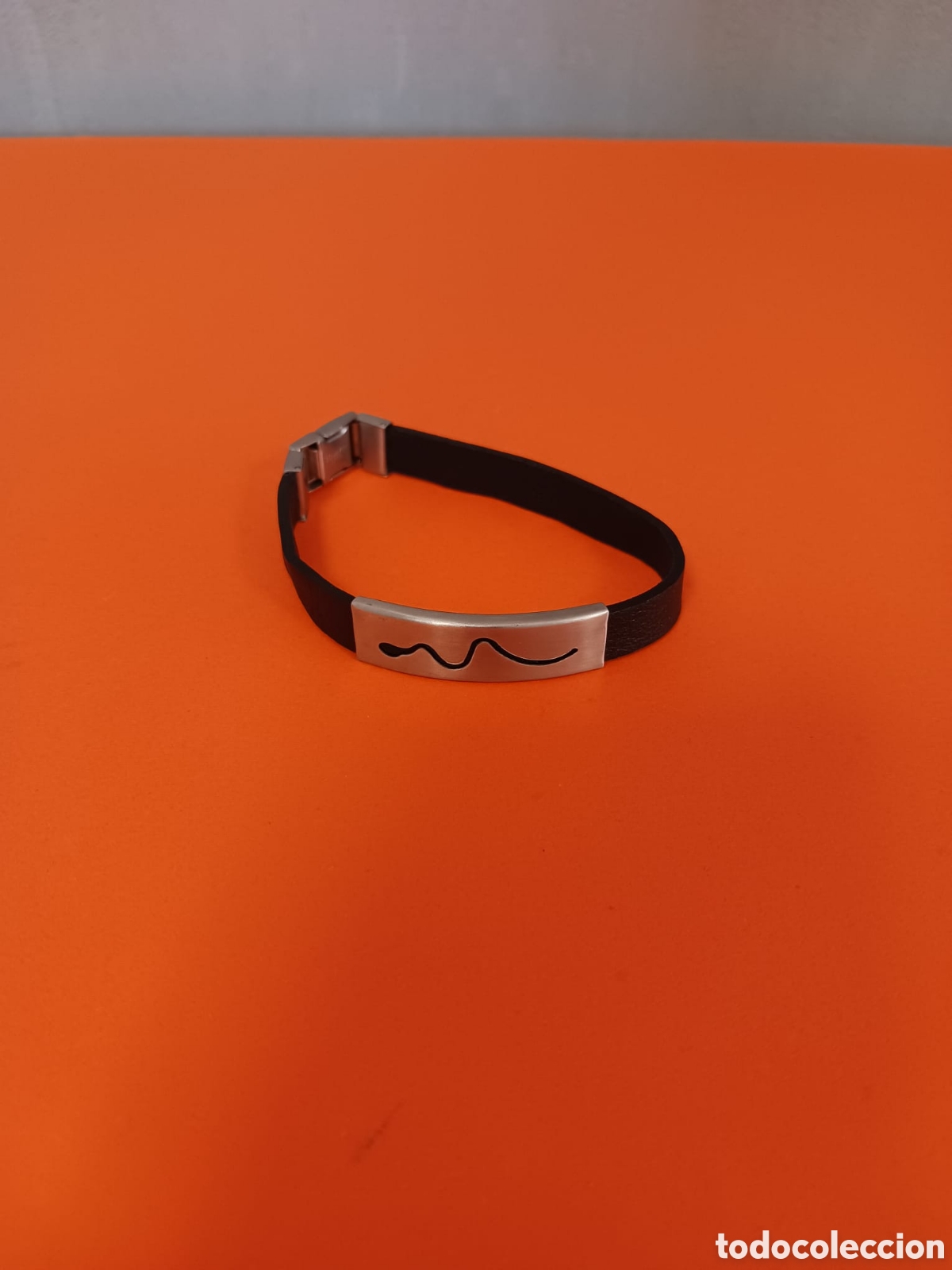 Joyeria: Pulsera serpiente de cuero - Foto 4