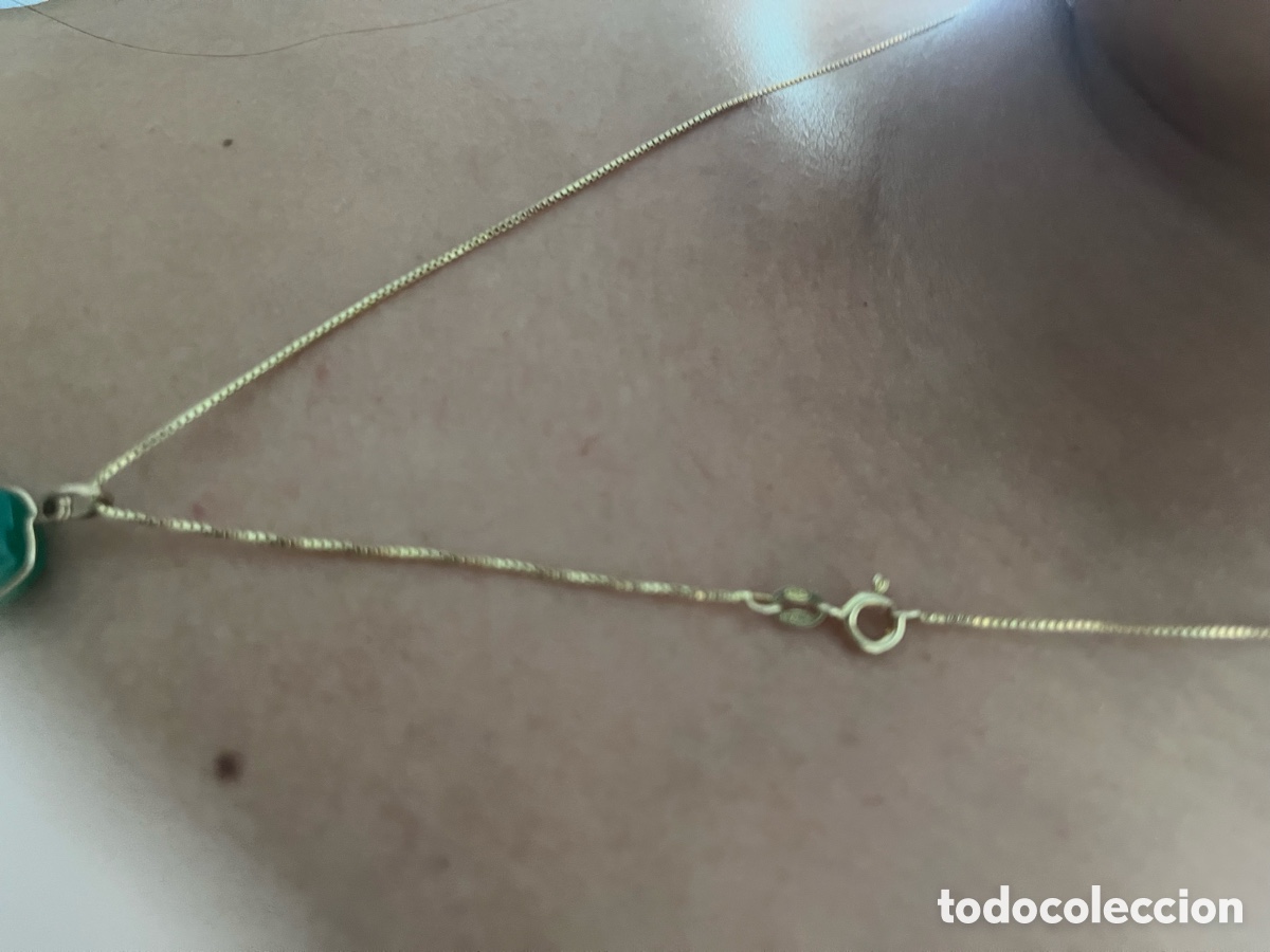 Joyeria: Colgante Gema y cadena plata dorada - Foto 7
