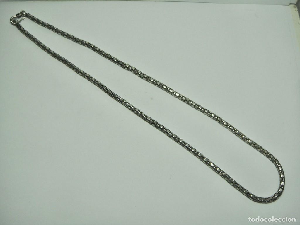 Joyeria: Cadena tipo cord&oacute;n facetado en PLATA de ley - Foto 4