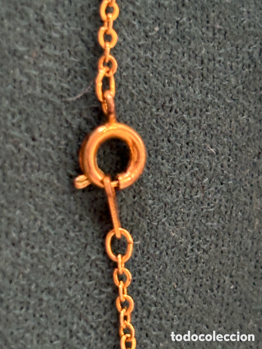 Joyeria: Colgante coraz&oacute;n con cadena dorada - Foto 3