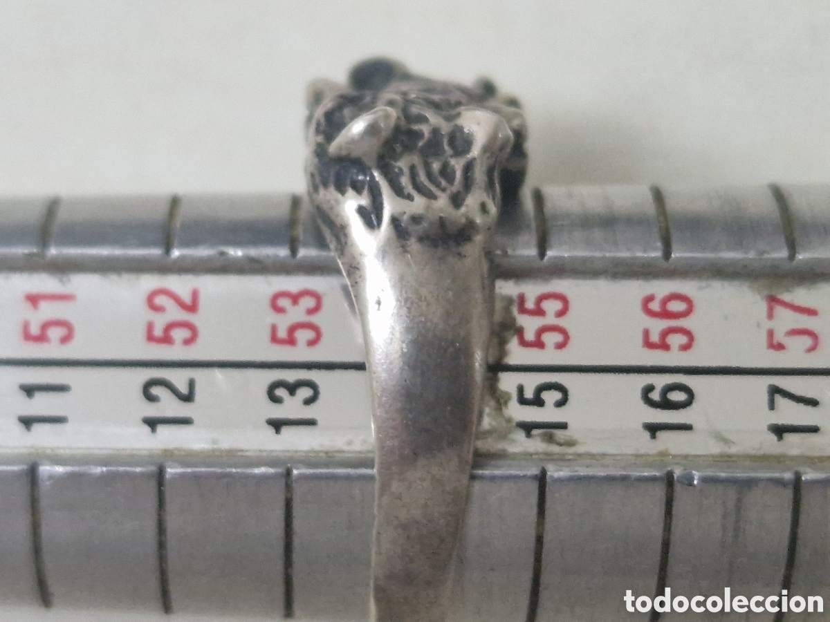 Joyeria: ANILLO PLATA CABEZAS DE ZORROS - Foto 4