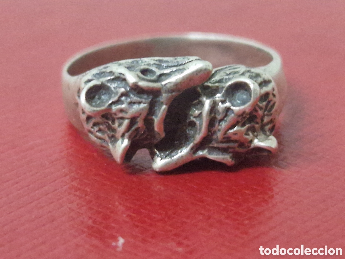 Joyeria: ANILLO PLATA CABEZAS DE ZORROS - Foto 5