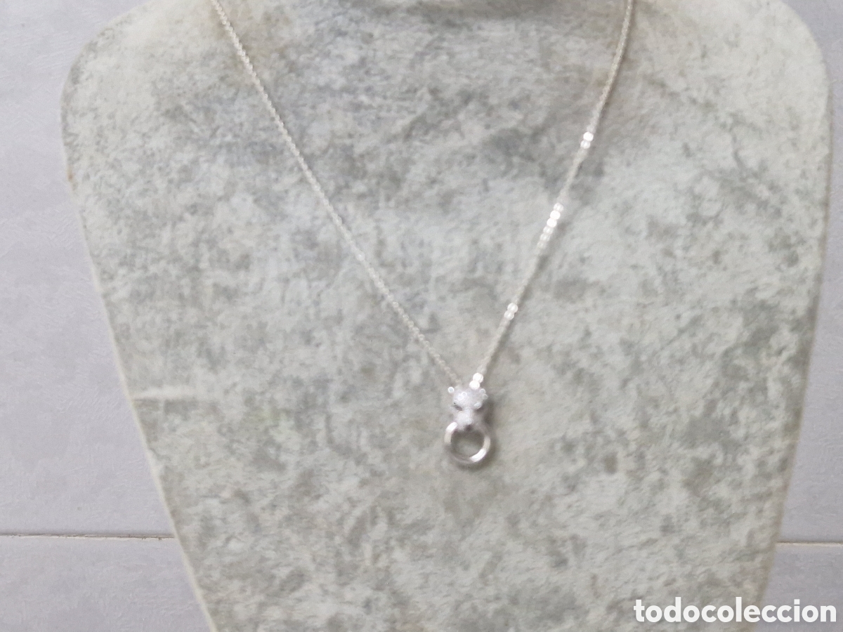 Joyeria: COLGANTE Y CADENA PLATA RODIADA PANTERA - Foto 5