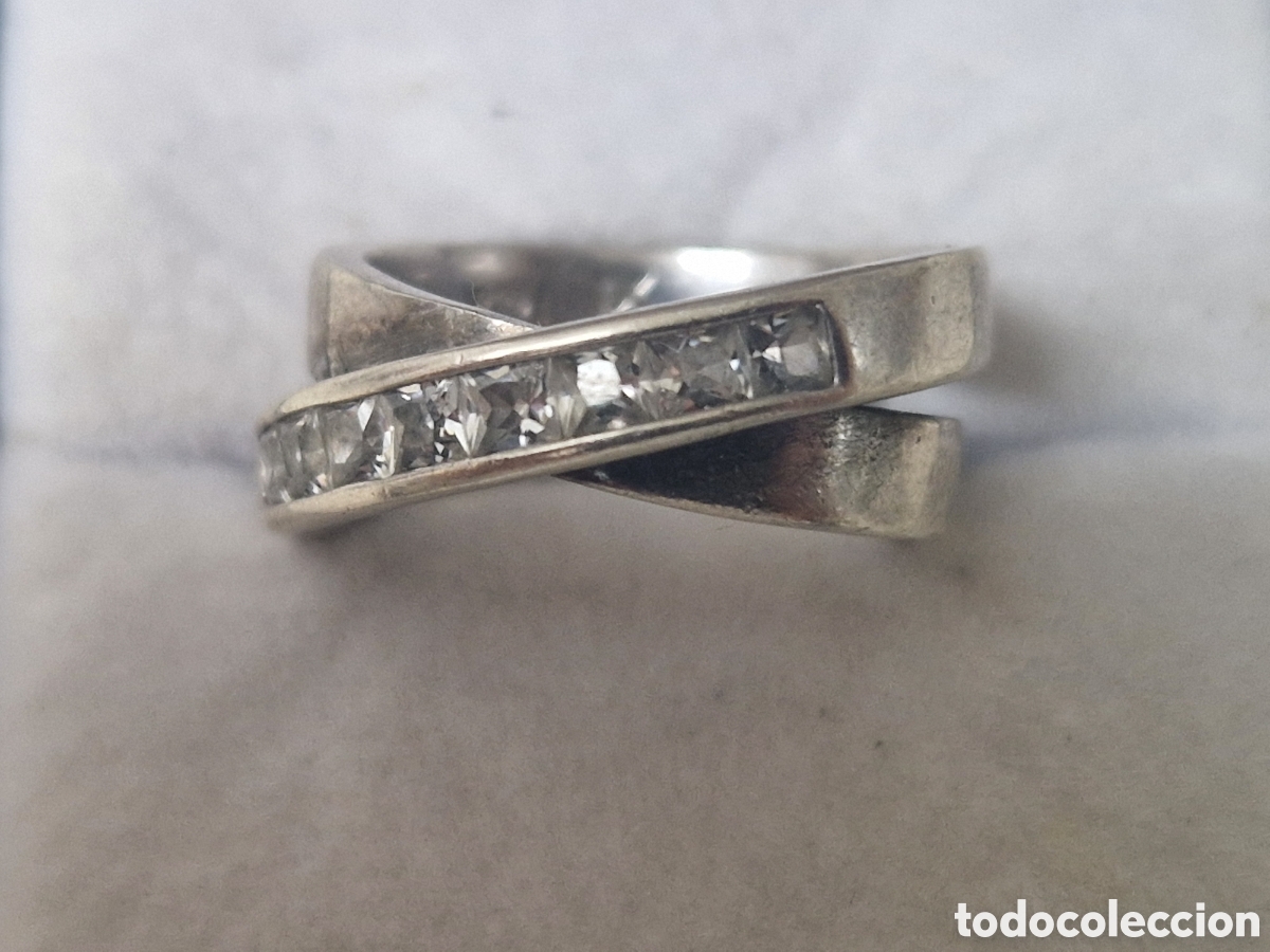 Joyeria: ANILLO DE PLATA Y CIRCONITAS - Foto 3