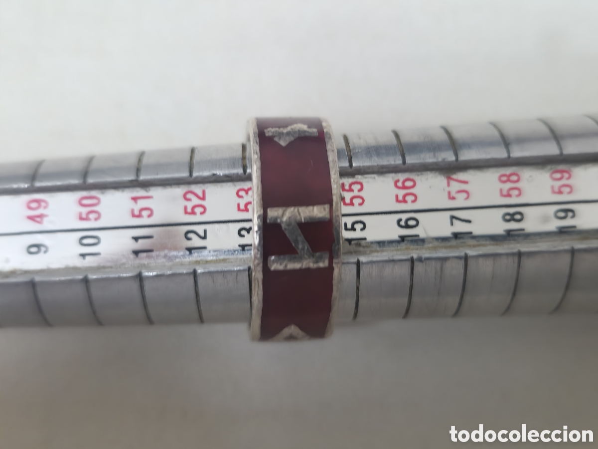 Joyeria: ANILLO PLATA Y ESMALTE LETRSS - Foto 3