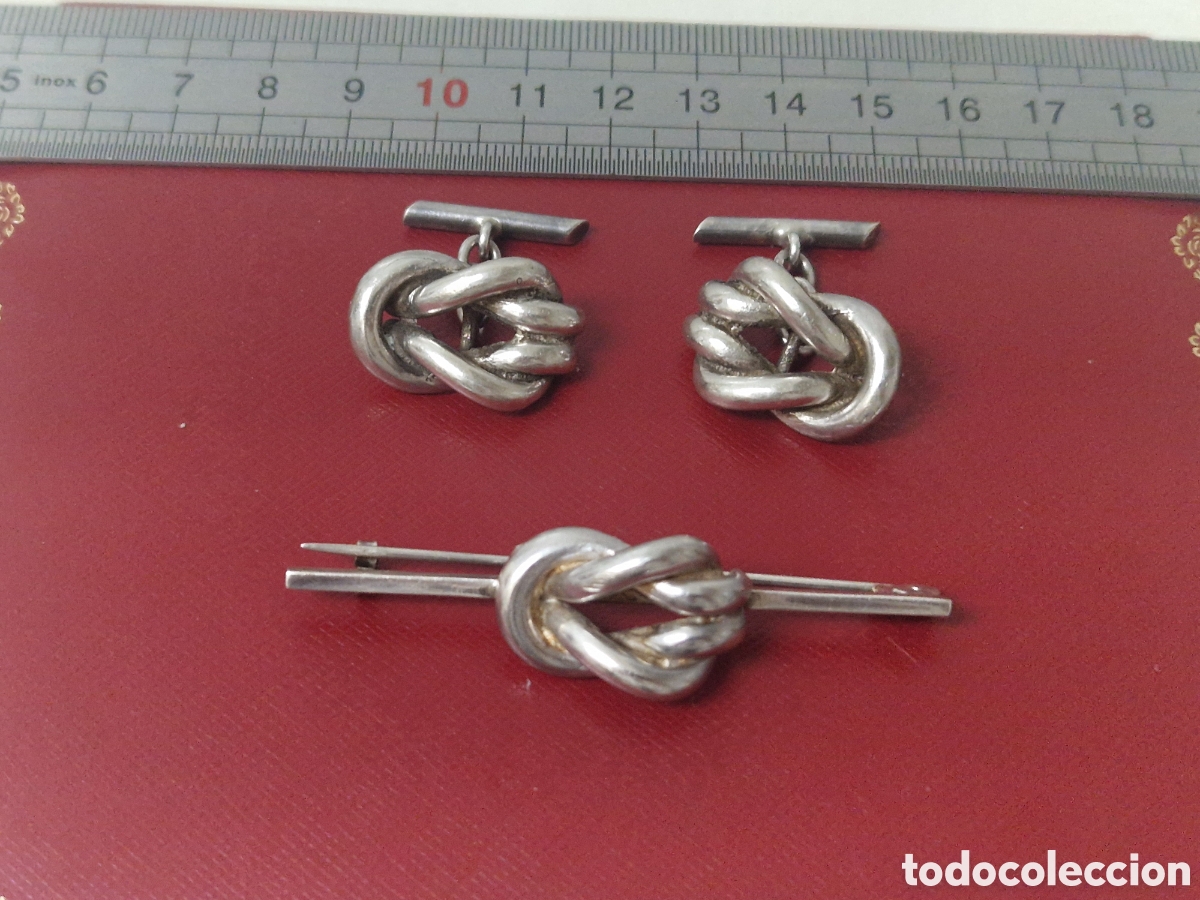 Joyeria: CONJUNTO DE 3 PIEZAS PLATA CABALLERO - Foto 2