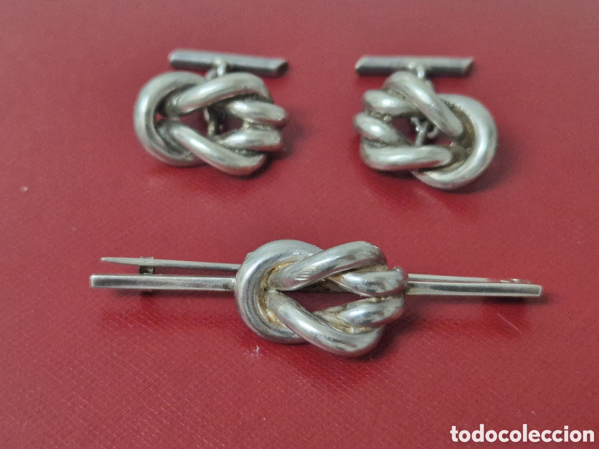 Joyeria: CONJUNTO DE 3 PIEZAS PLATA CABALLERO - Foto 6