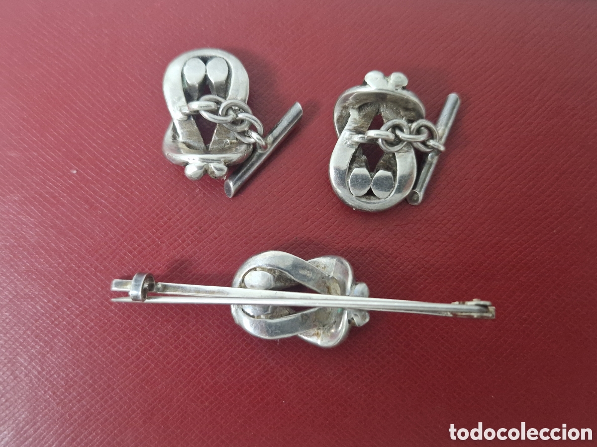 Joyeria: CONJUNTO DE 3 PIEZAS PLATA CABALLERO - Foto 7