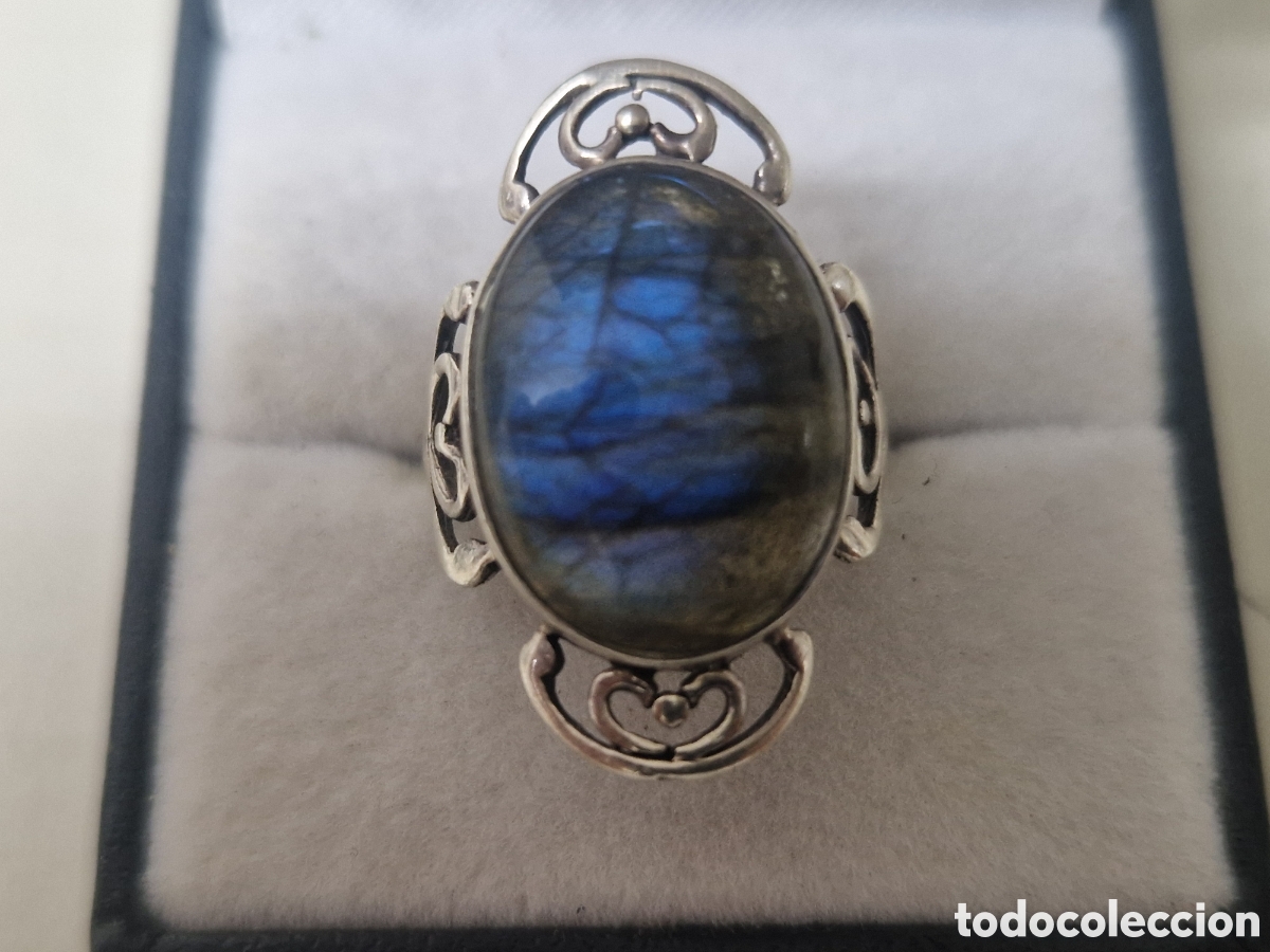 Joyeria: ANILLO DE PLATA DE LEY PIEDRA MULTICOLOR - Foto 2