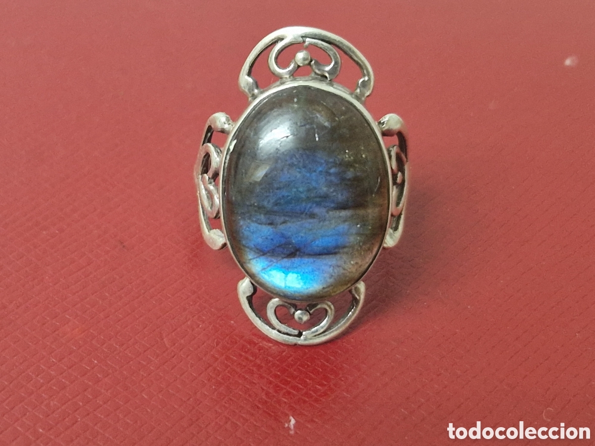 Joyeria: ANILLO DE PLATA DE LEY PIEDRA MULTICOLOR - Foto 4