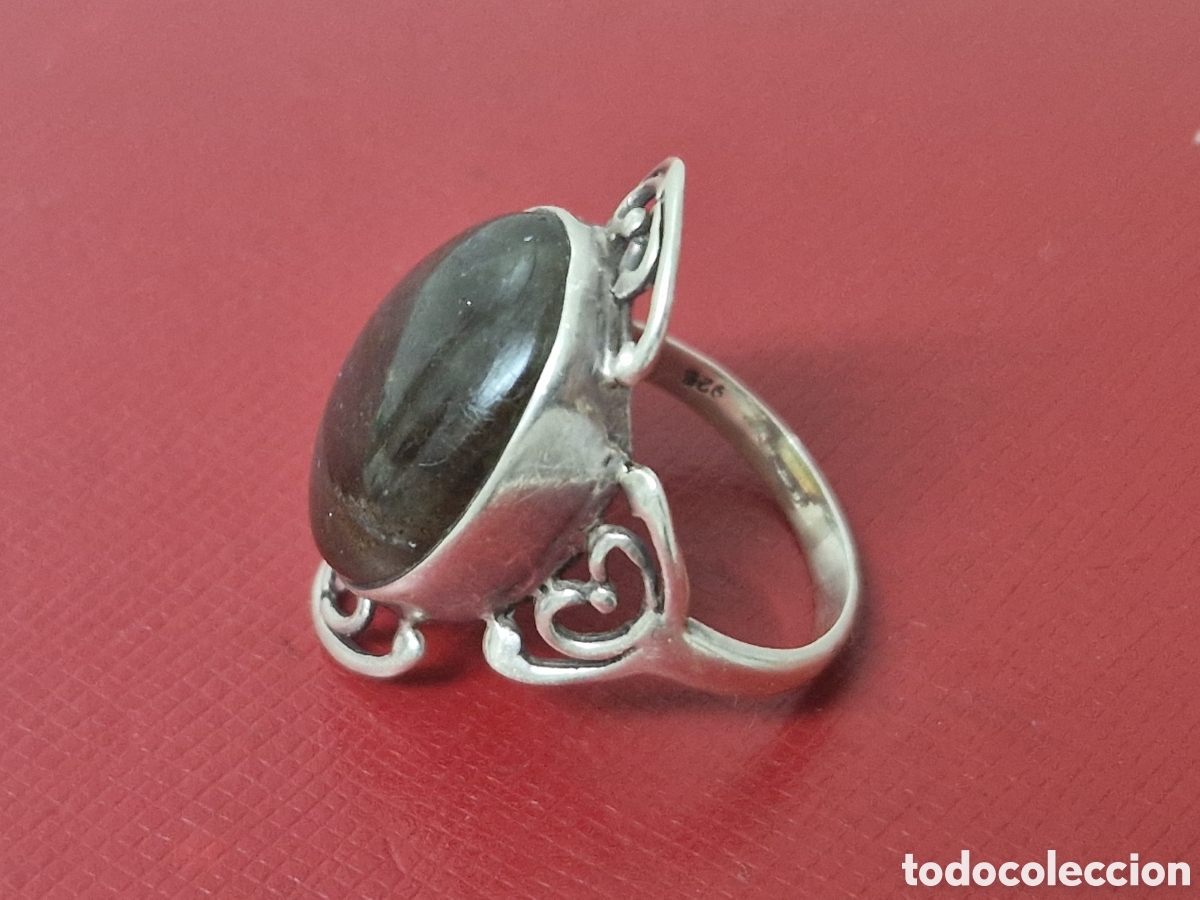 Joyeria: ANILLO DE PLATA DE LEY PIEDRA MULTICOLOR - Foto 5