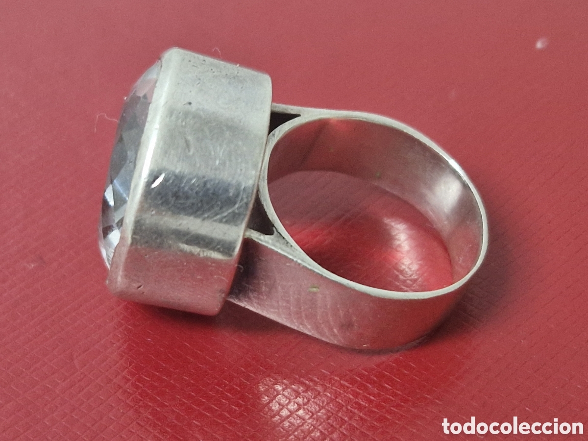 Joyeria: ANILLO EN PLATA DE LEY Y CUARZO NATURAL - Foto 4