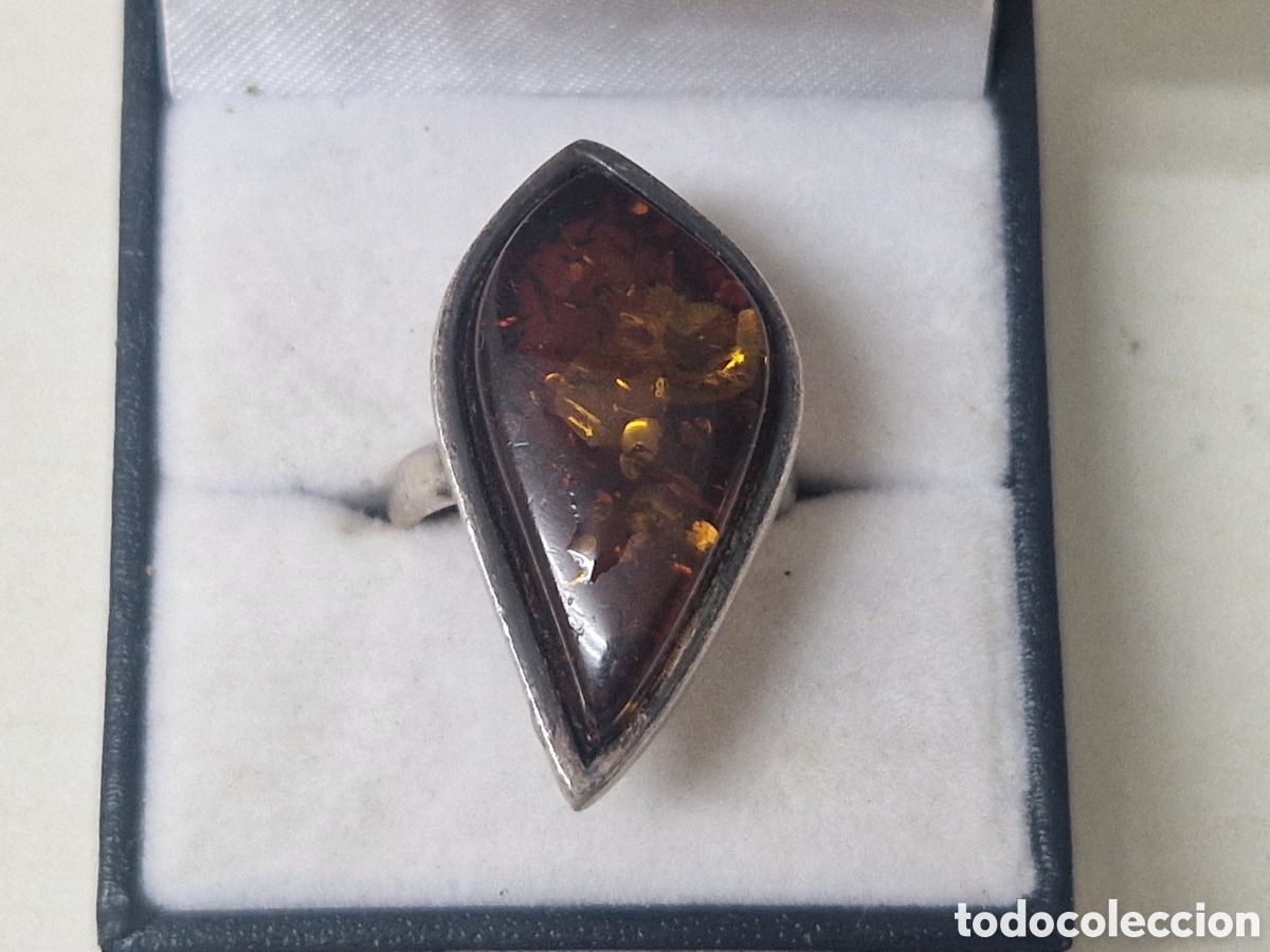 Joyeria: ANILLO PLATA Y AMBAR BALTICO - Foto 5