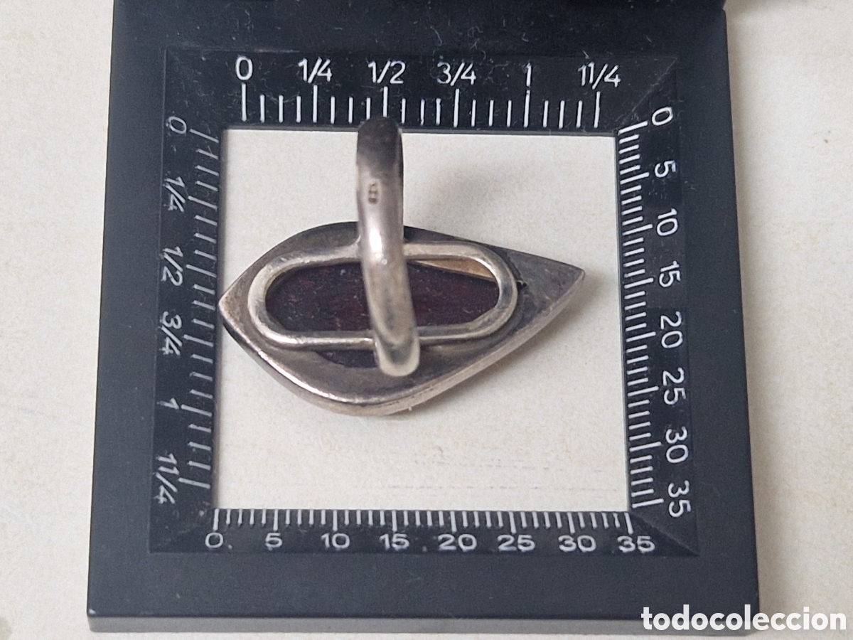 Joyeria: ANILLO PLATA Y AMBAR BALTICO - Foto 6