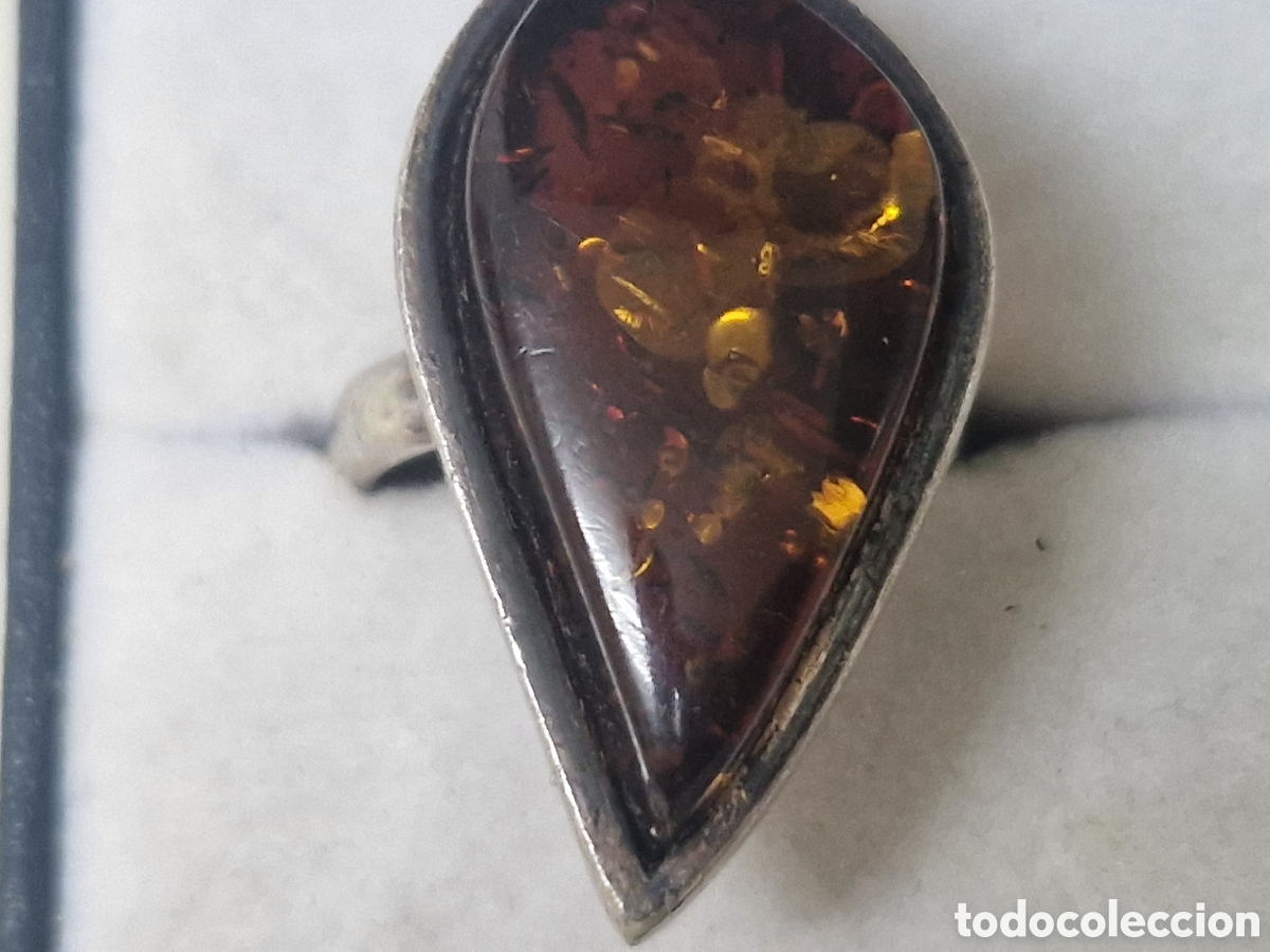 Joyeria: ANILLO PLATA Y AMBAR BALTICO - Foto 7