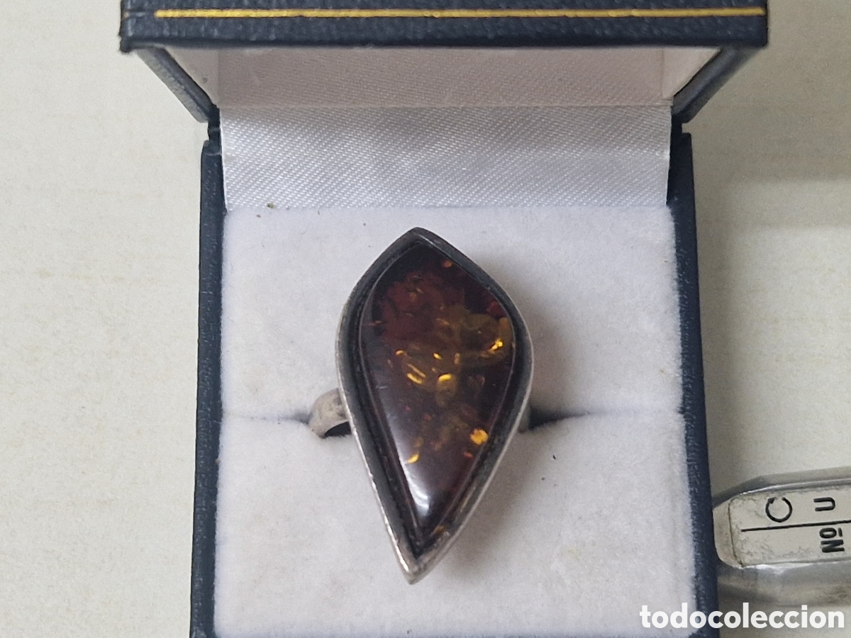 Joyeria: ANILLO PLATA Y AMBAR BALTICO - Foto 8