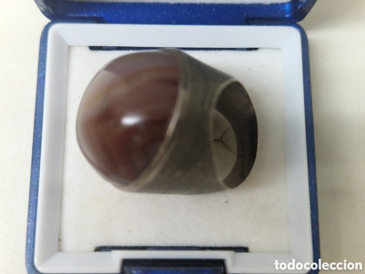 Joyeria: ANILLO PLATA Y PIEDRA NATURAL MARRON - Foto 6