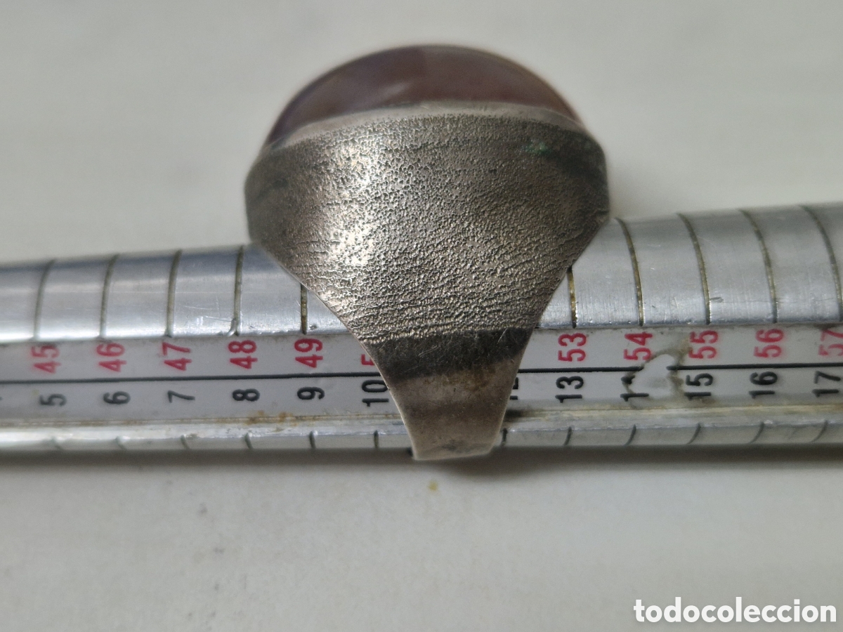 Joyeria: ANILLO PLATA Y PIEDRA NATURAL MARRON - Foto 7