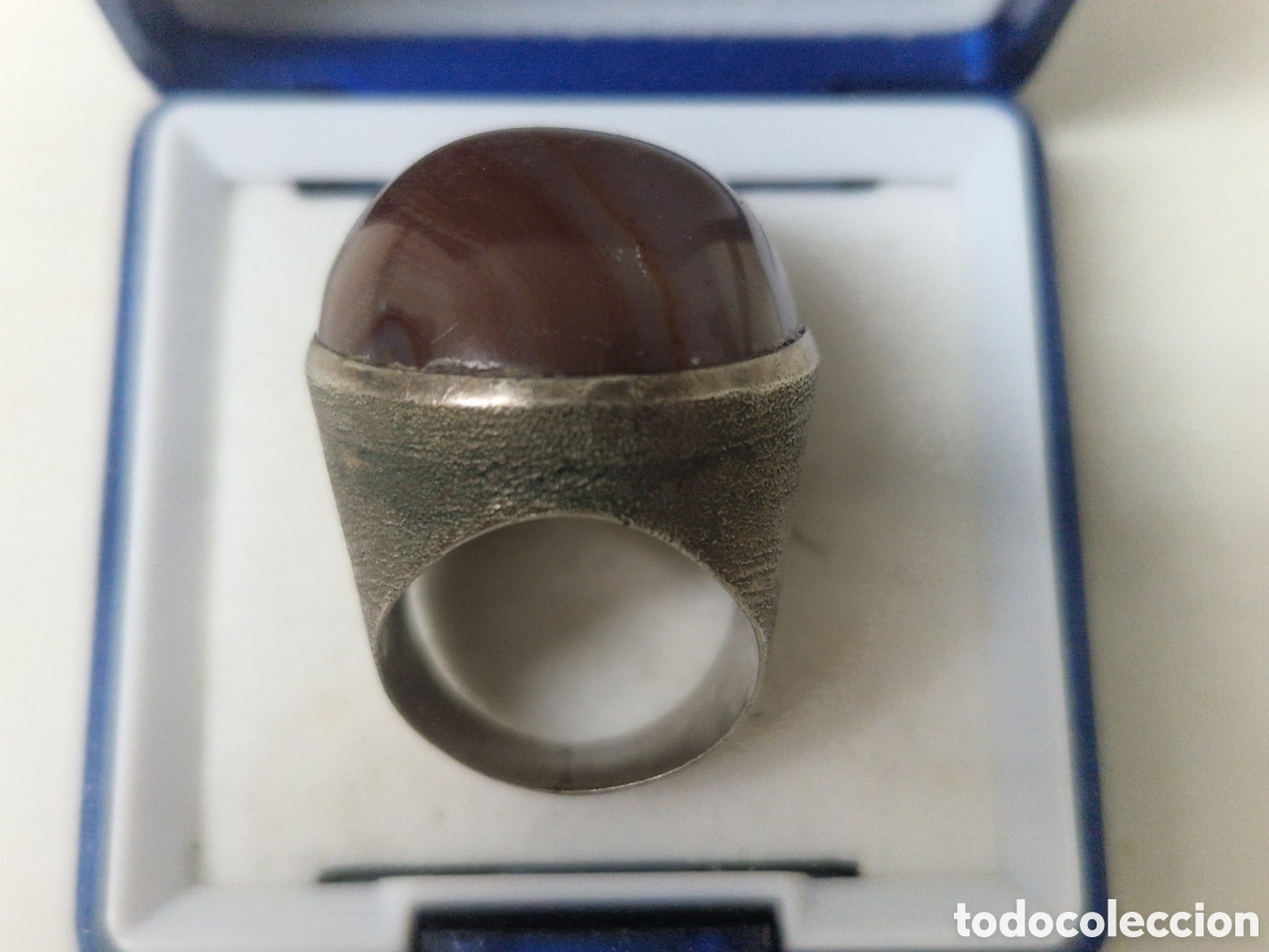 Joyeria: ANILLO PLATA Y PIEDRA NATURAL MARRON - Foto 9