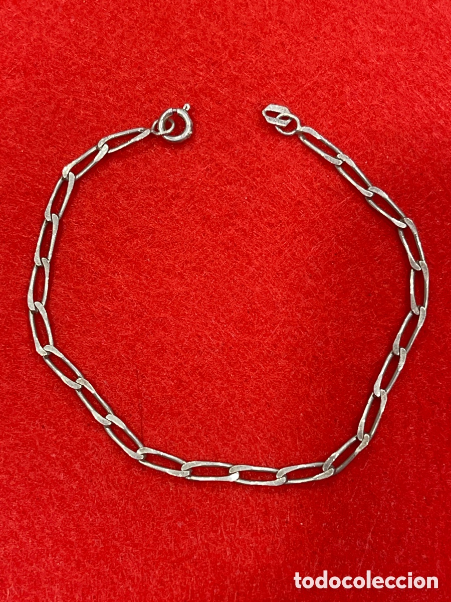 Joyeria: Pulsera en plata de ley contrastada. - Foto 1