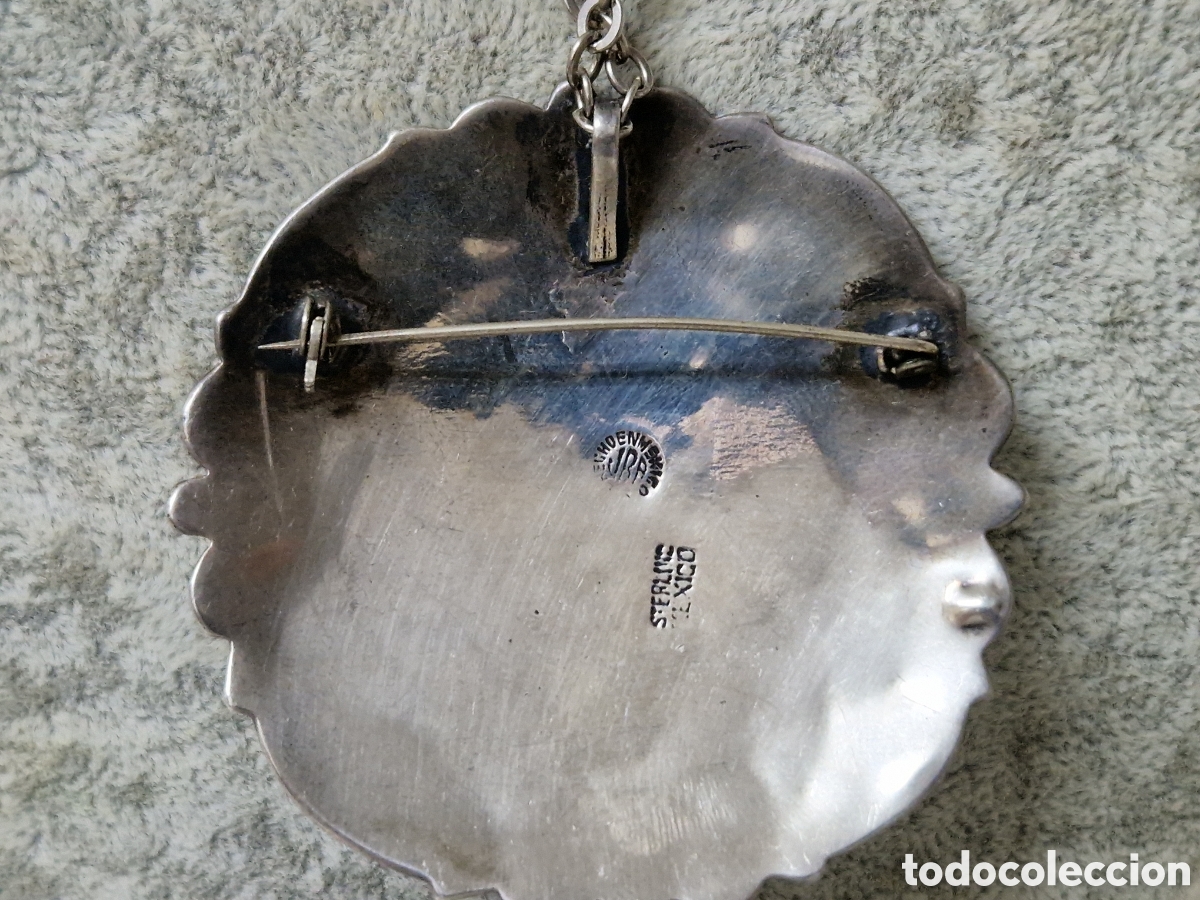 Joyeria: COLGANTE MUT GRANDE PLATA MEXICO - Foto 7