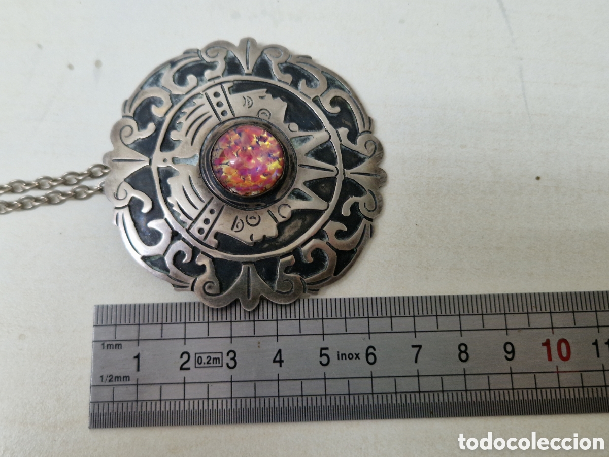 Joyeria: COLGANTE MUT GRANDE PLATA MEXICO - Foto 8