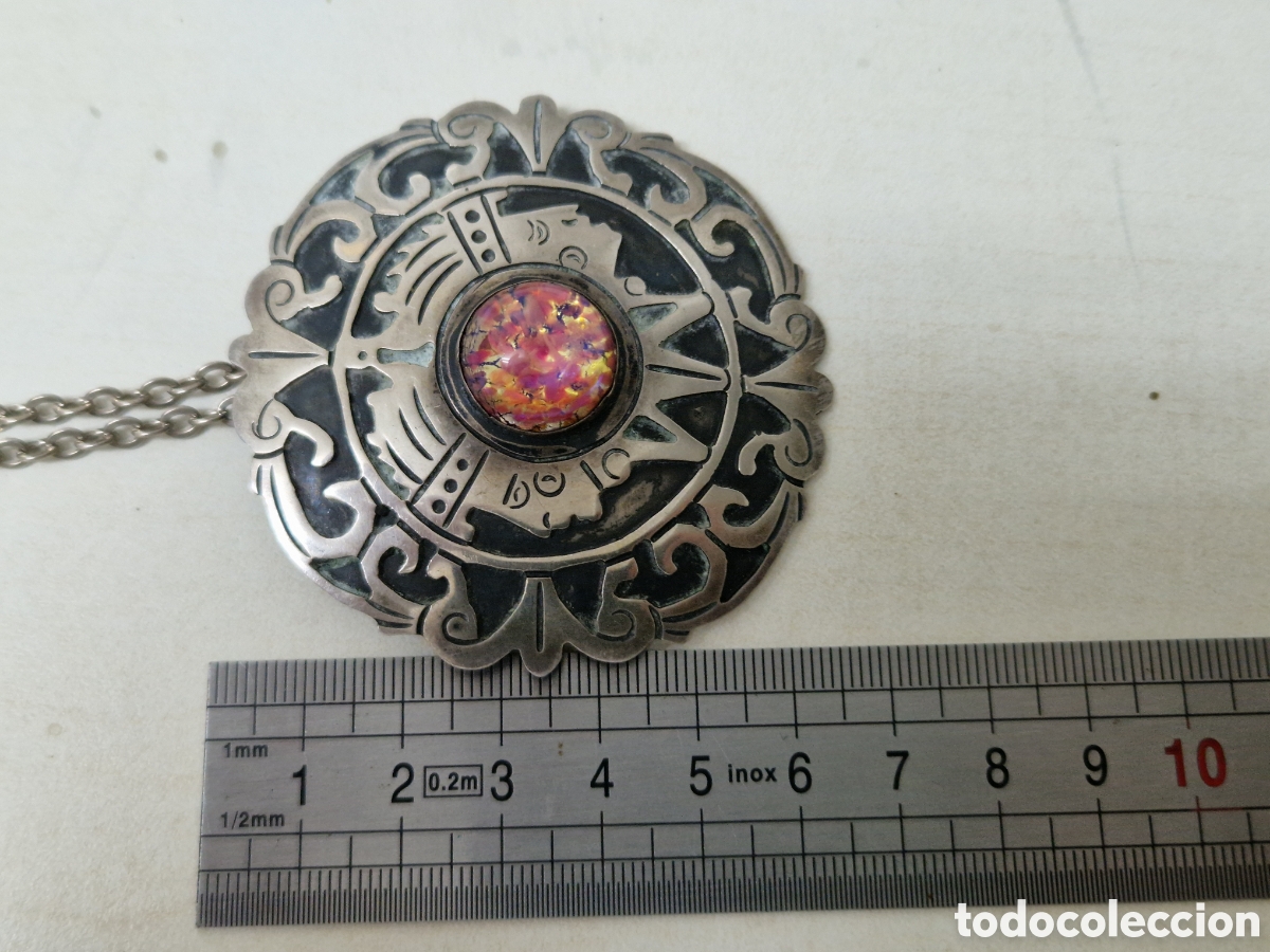 Joyeria: COLGANTE MUT GRANDE PLATA MEXICO - Foto 9