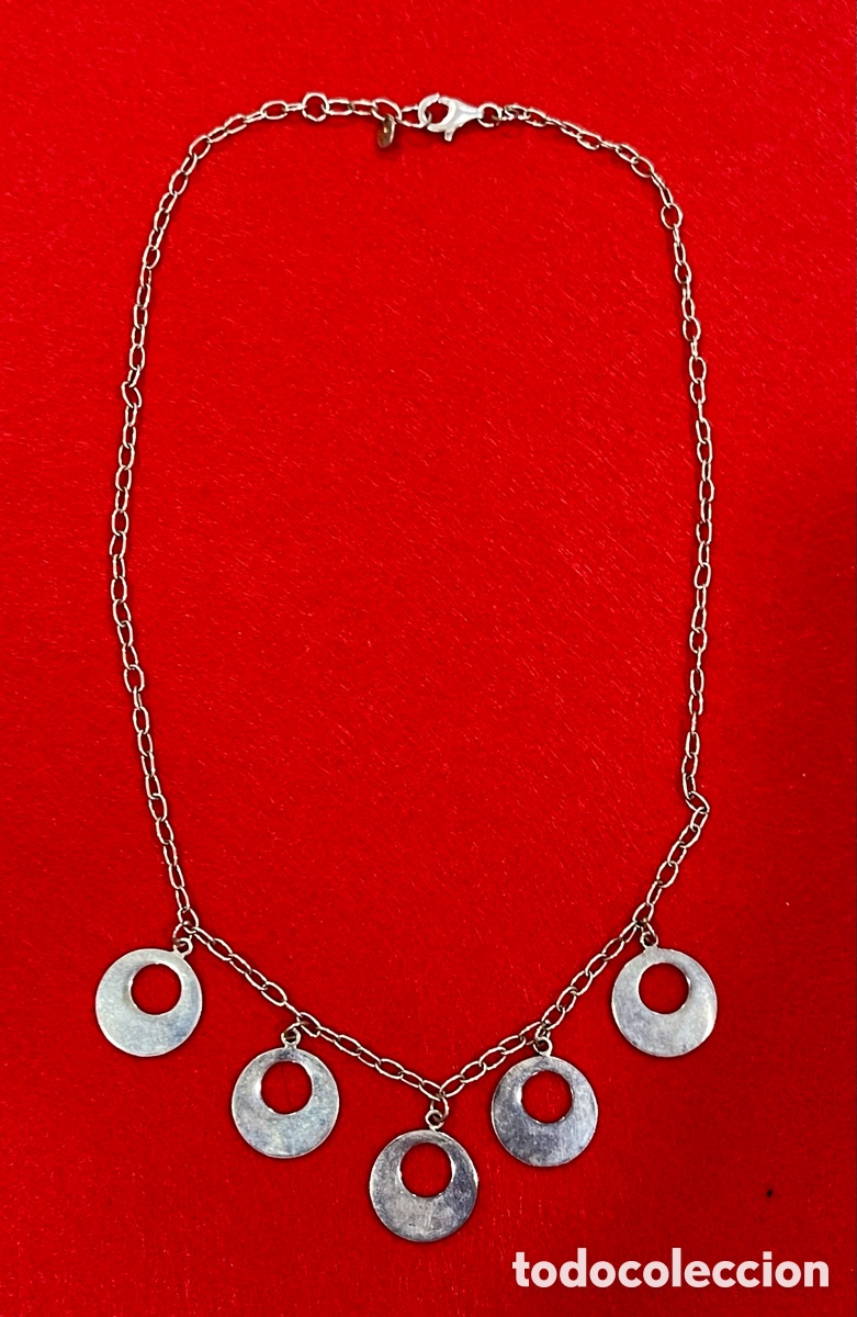 Joyeria: Collar en plata de ley contrastada. - Foto 1