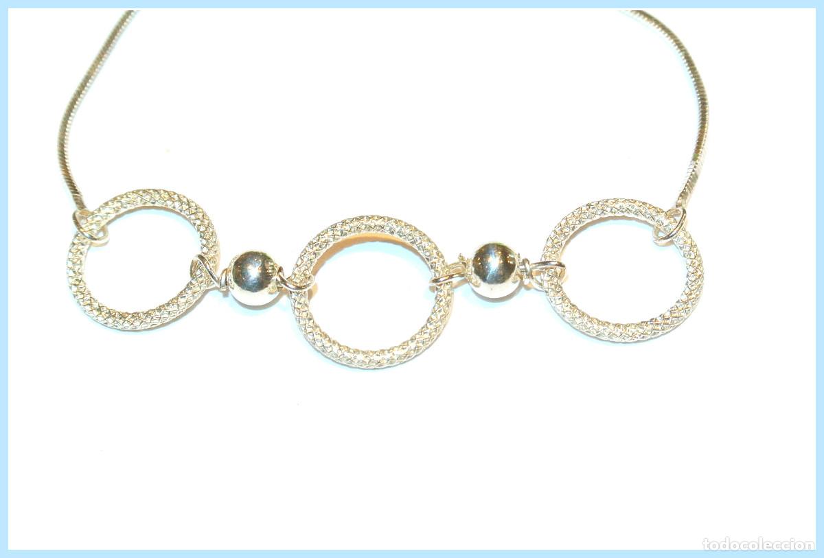 Joyeria: Pulsera de plata de 1ra ley 925, A&ntilde;o 2000, Nueva - Foto 2