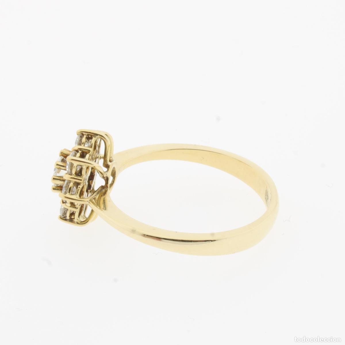 Joyeria: Anillo roseton con diamantes - Foto 5