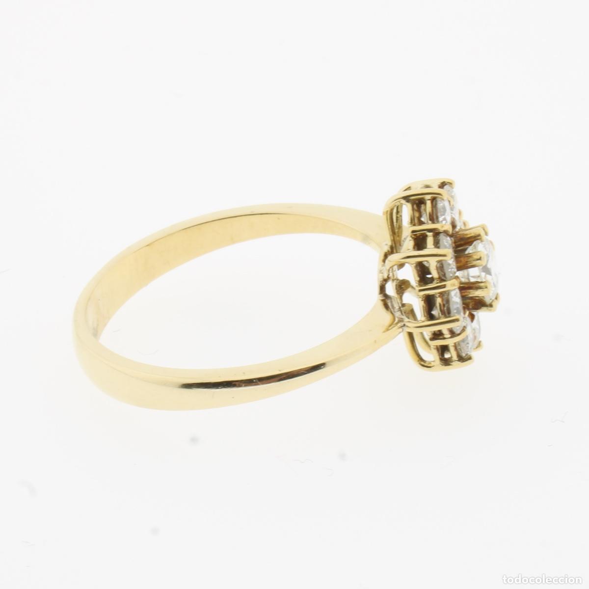 Joyeria: Anillo roseton con diamantes - Foto 7