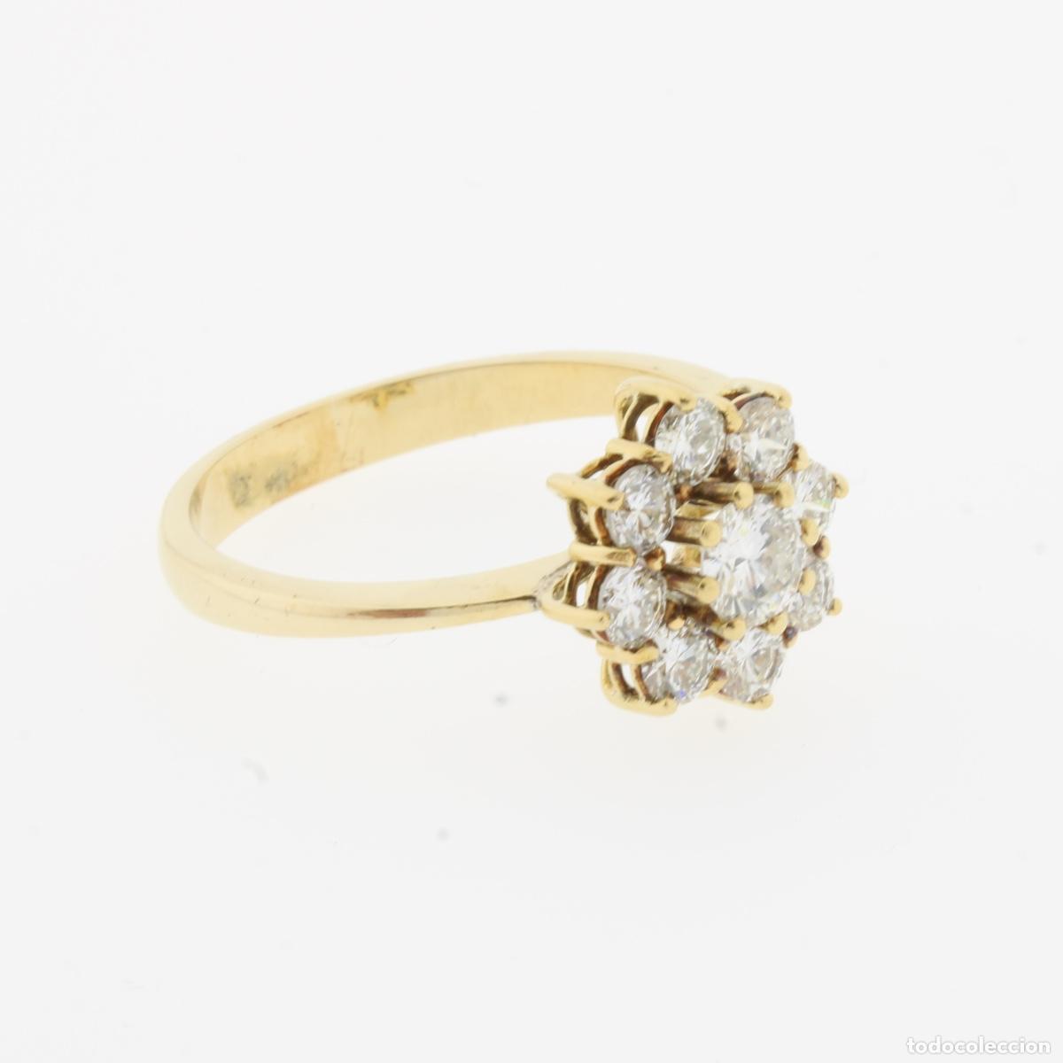 Joyeria: Anillo roseton con diamantes - Foto 8