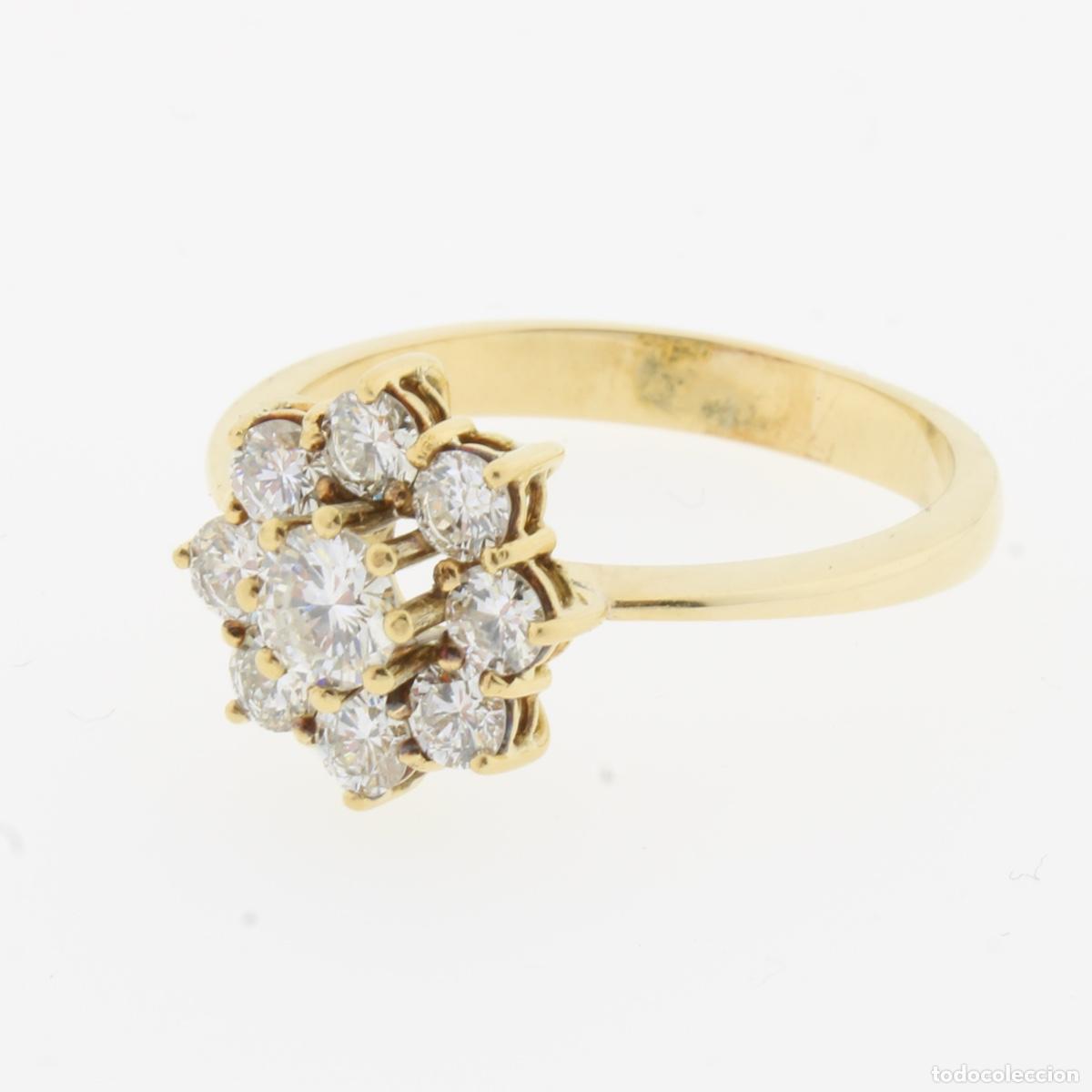 Joyeria: Anillo roseton con diamantes - Foto 9