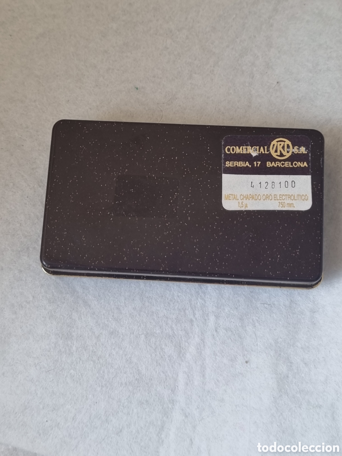 Joyeria: Pisacorbatas ba&ntilde;ado oro nuevo J - Foto 10
