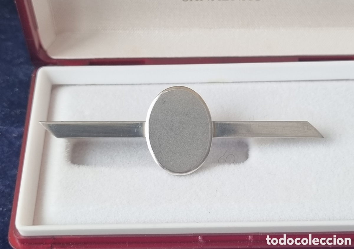 Joyeria: Broche plata nuevo vale grabar J - Foto 2
