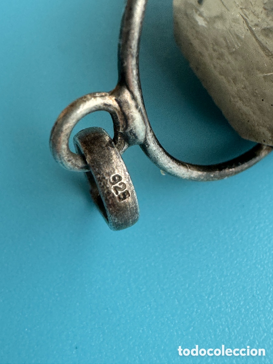 Joyeria: Antiguo pendulo cuarzo plata 925 - Foto 9