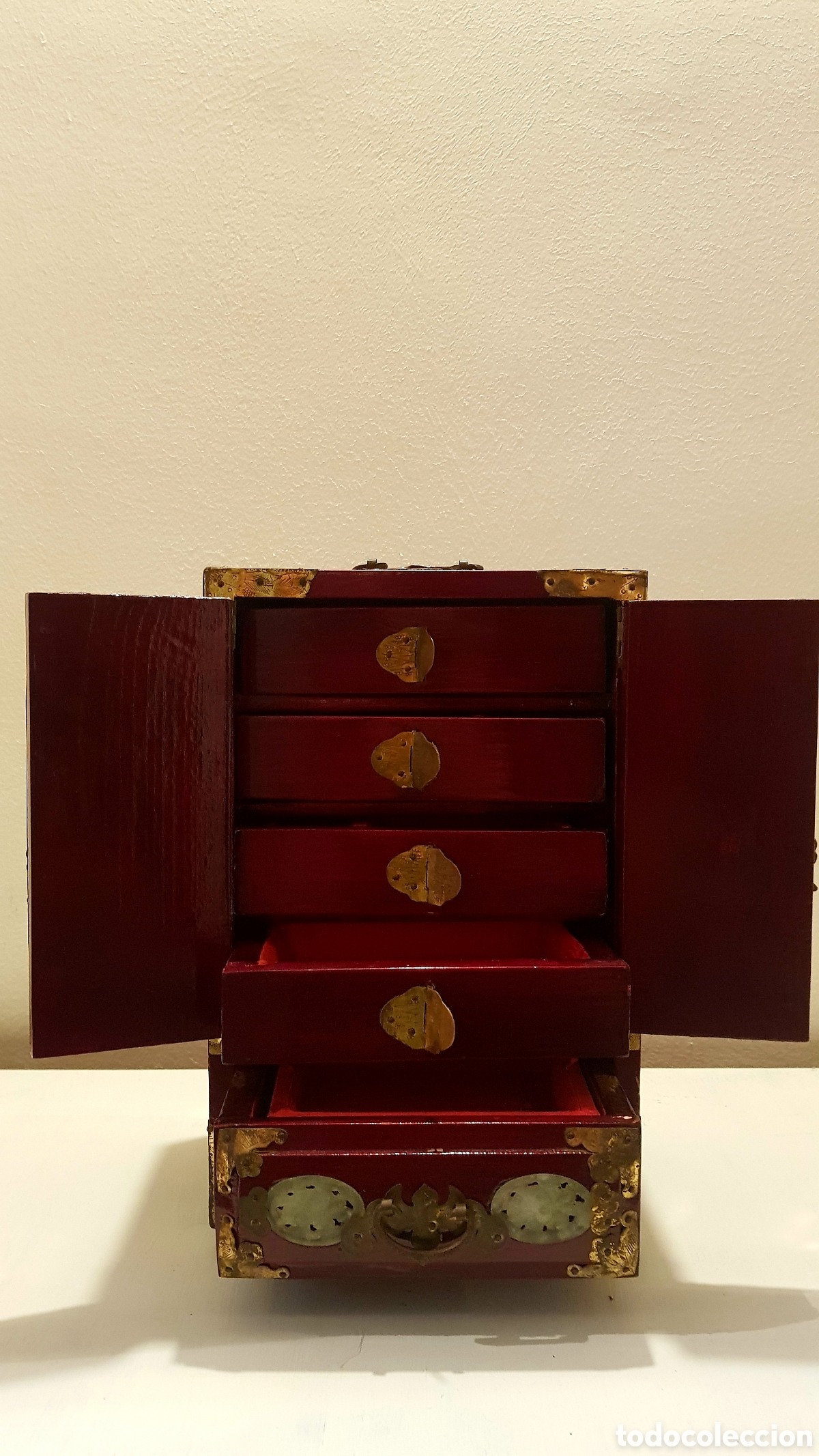 Joyeria: Joyero chino antiguo artesanal - Foto 4