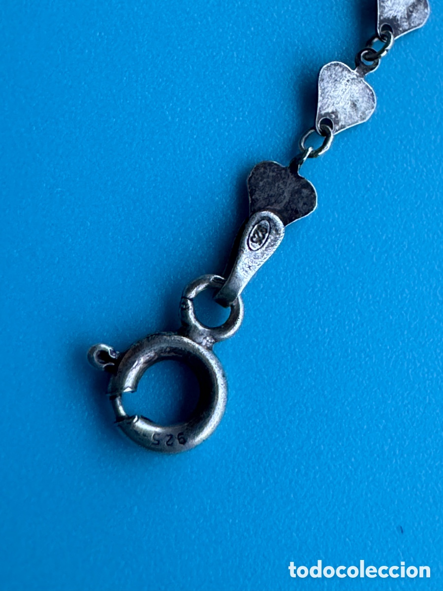 Joyeria: Pulsera de plata 925 corazones - Foto 2