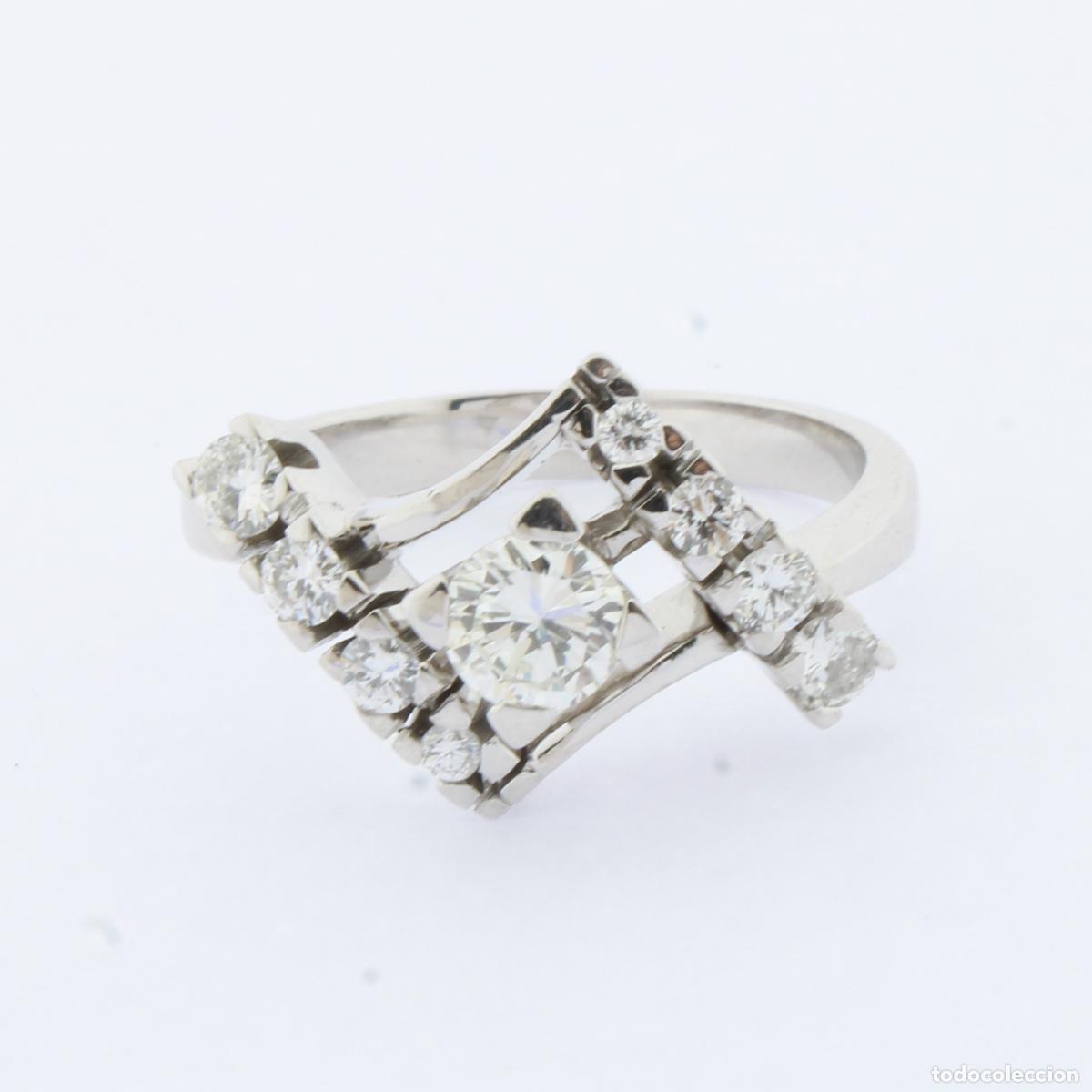 Joyeria: Anillo oro con diamantes - Foto 1