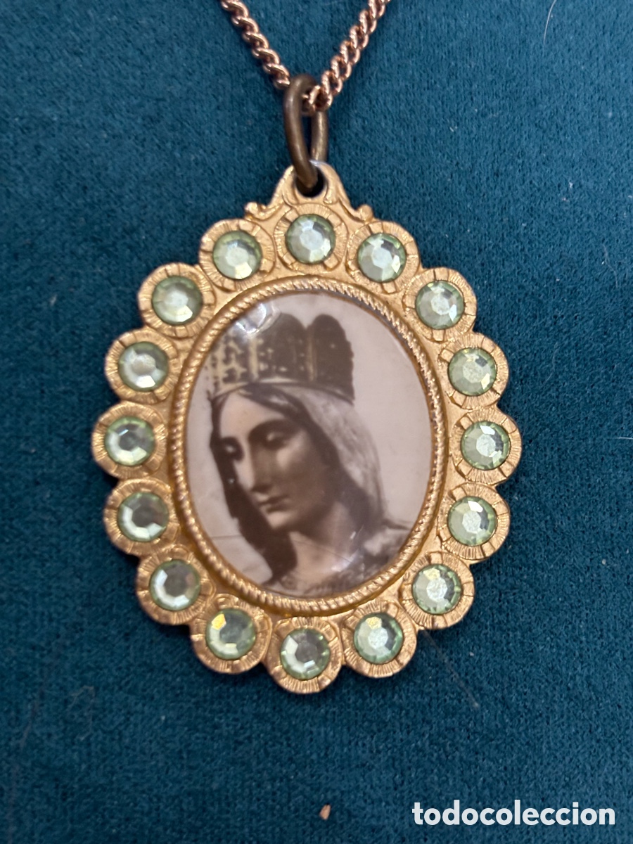 Joyeria: Cadena dorada con medalla virgen - Foto 2