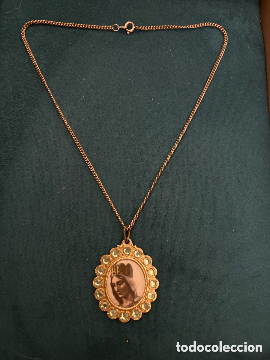Joyeria: Cadena dorada con medalla virgen - Foto 1