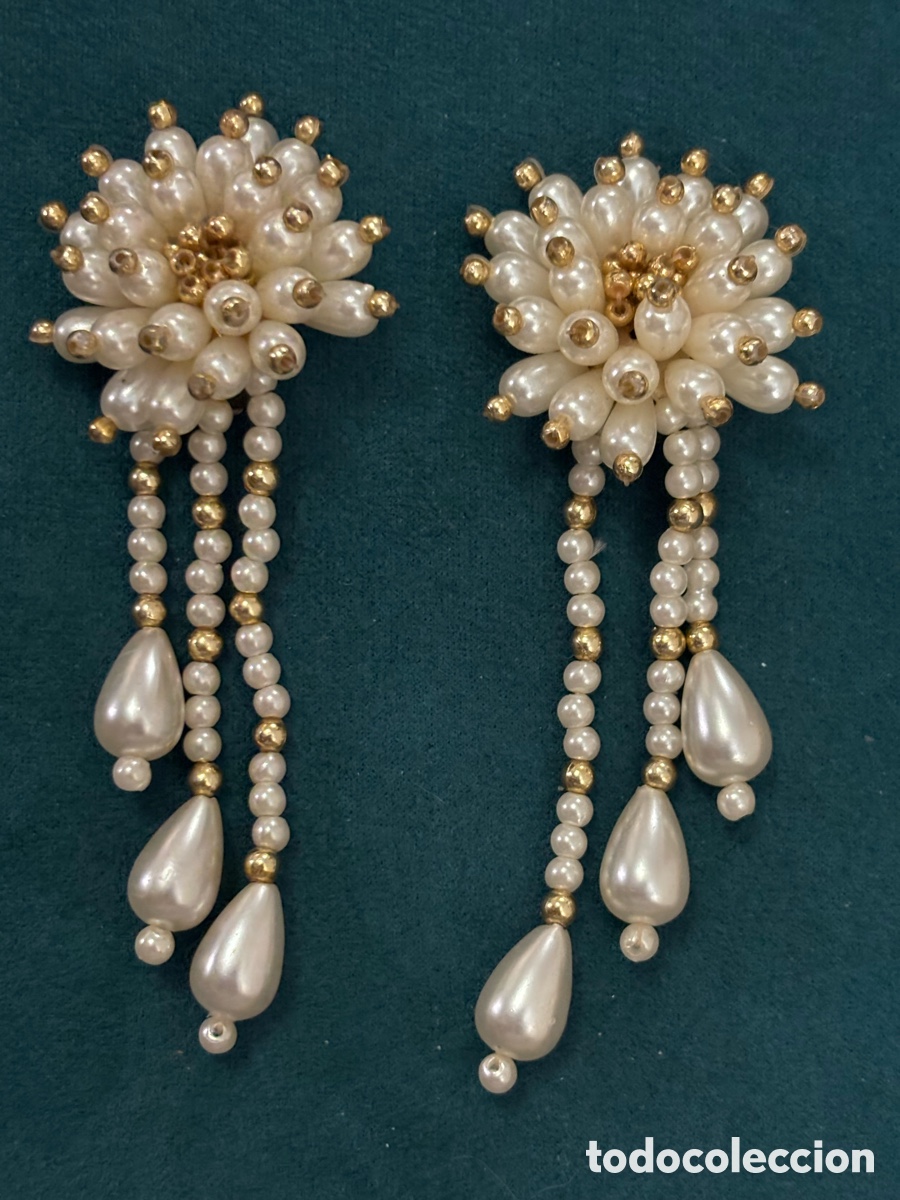 Joyeria: Pendientes vintage con cierre de Cl&iacute;p - Foto 1