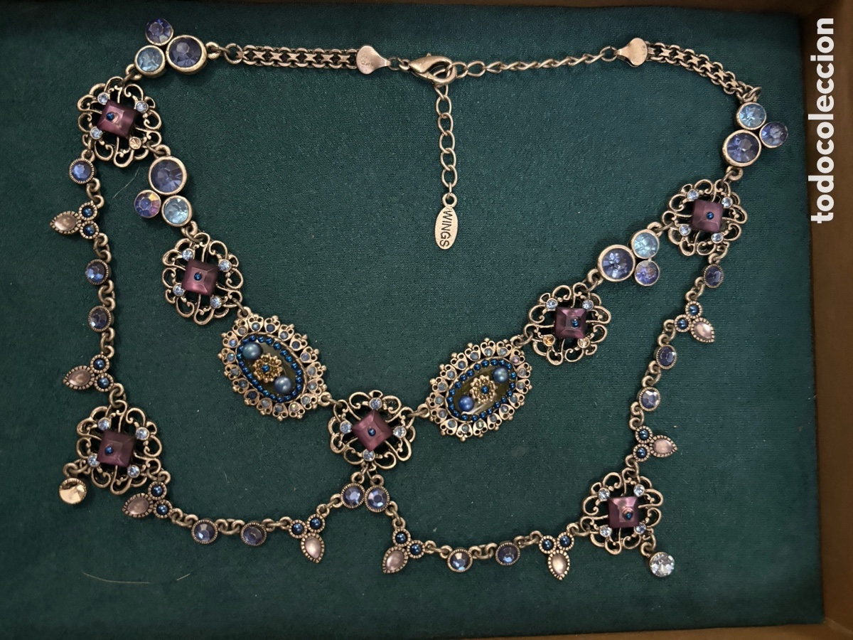 Jewelry: Espectacular gargantilla vintage
