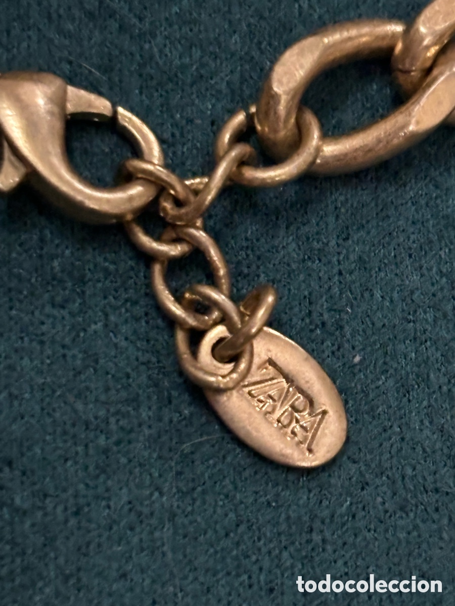 Joyeria: Cadena de metal dorado ZARA - Foto 2