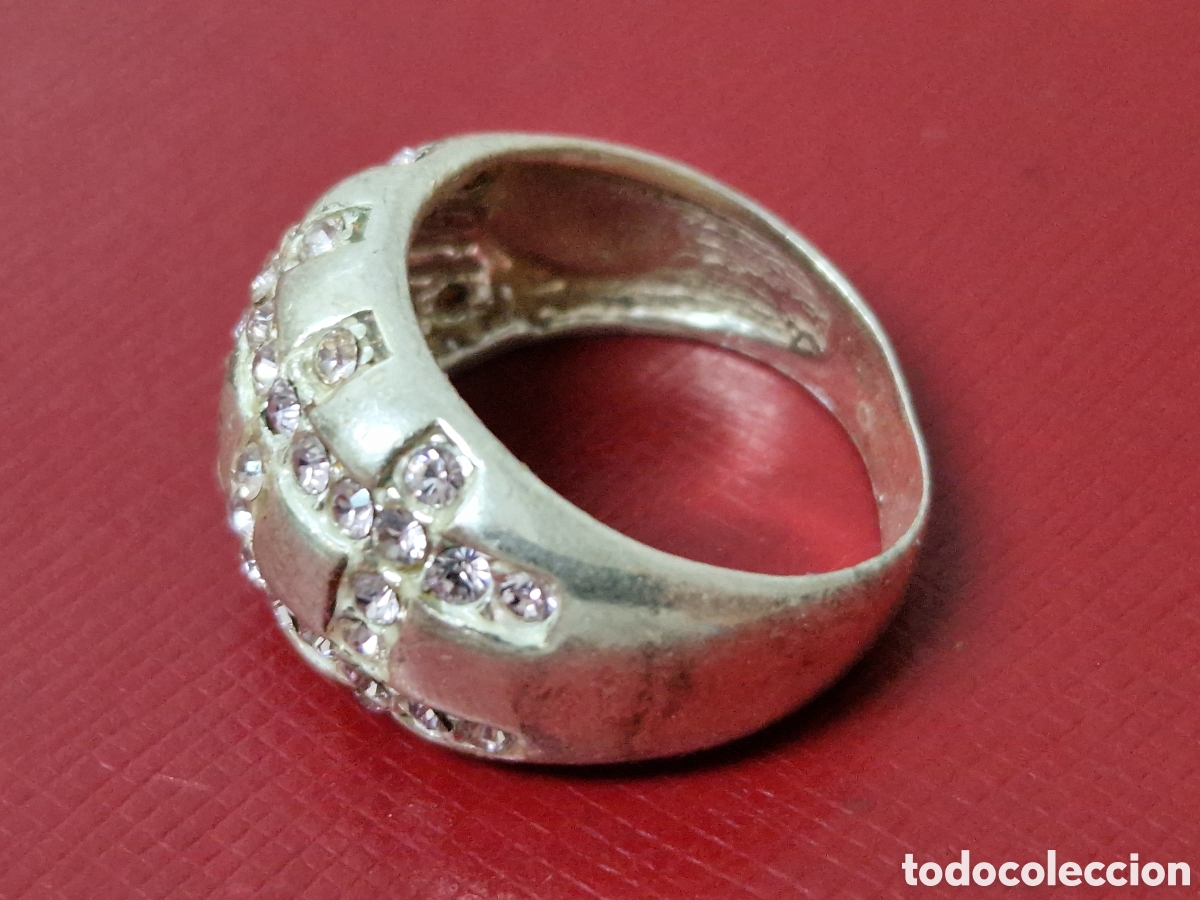 Joyeria: ANILLO DE PLATA CON CIRCONITAS ROSAS - Foto 3