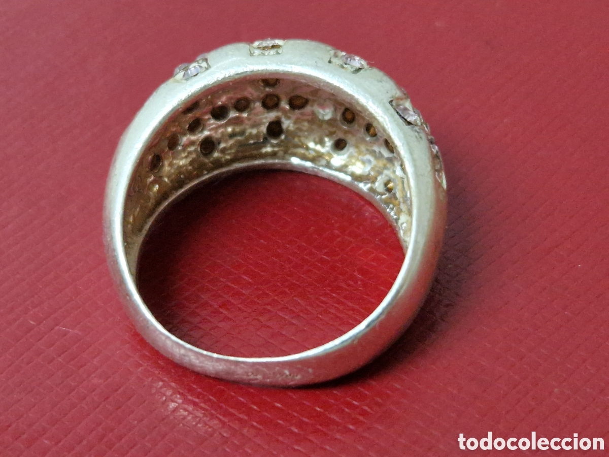 Joyeria: ANILLO DE PLATA CON CIRCONITAS ROSAS - Foto 7