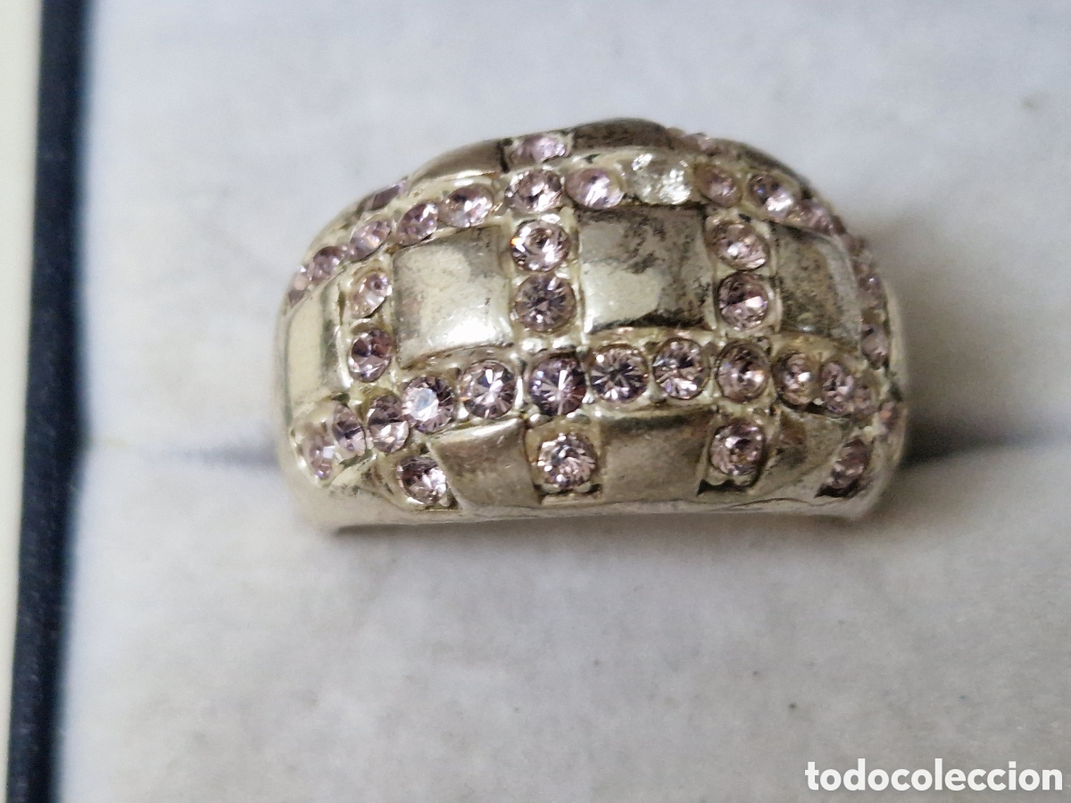 Joyeria: ANILLO DE PLATA CON CIRCONITAS ROSAS - Foto 8